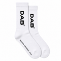 DAB Core Crew Socks – White (3 Pack)