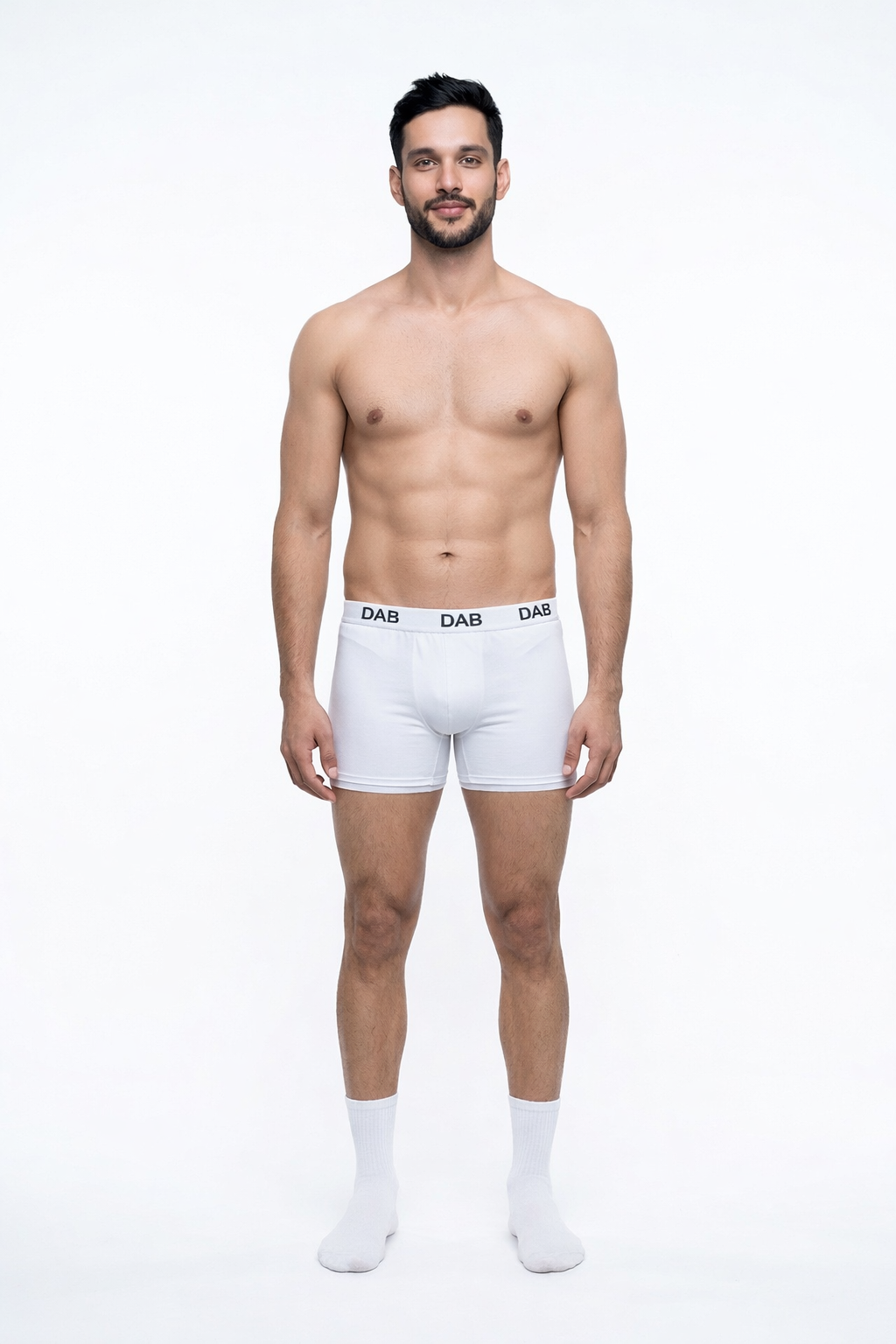 DAB Core Boxer – White (3 Pack)