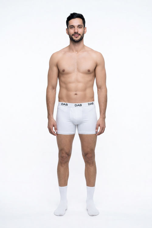 DAB Core Boxer – White (3 Pack)