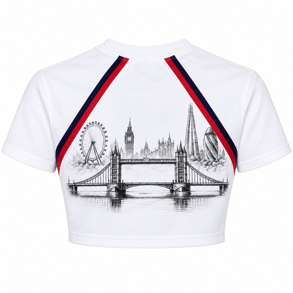 DAB London Heritage Crop Tee — Pre-Order