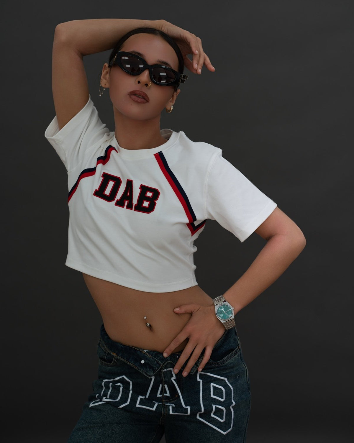DAB London Heritage Crop Tee — Pre-Order
