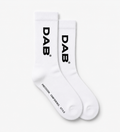 DAB Core Crew Socks – White (3 Pack)