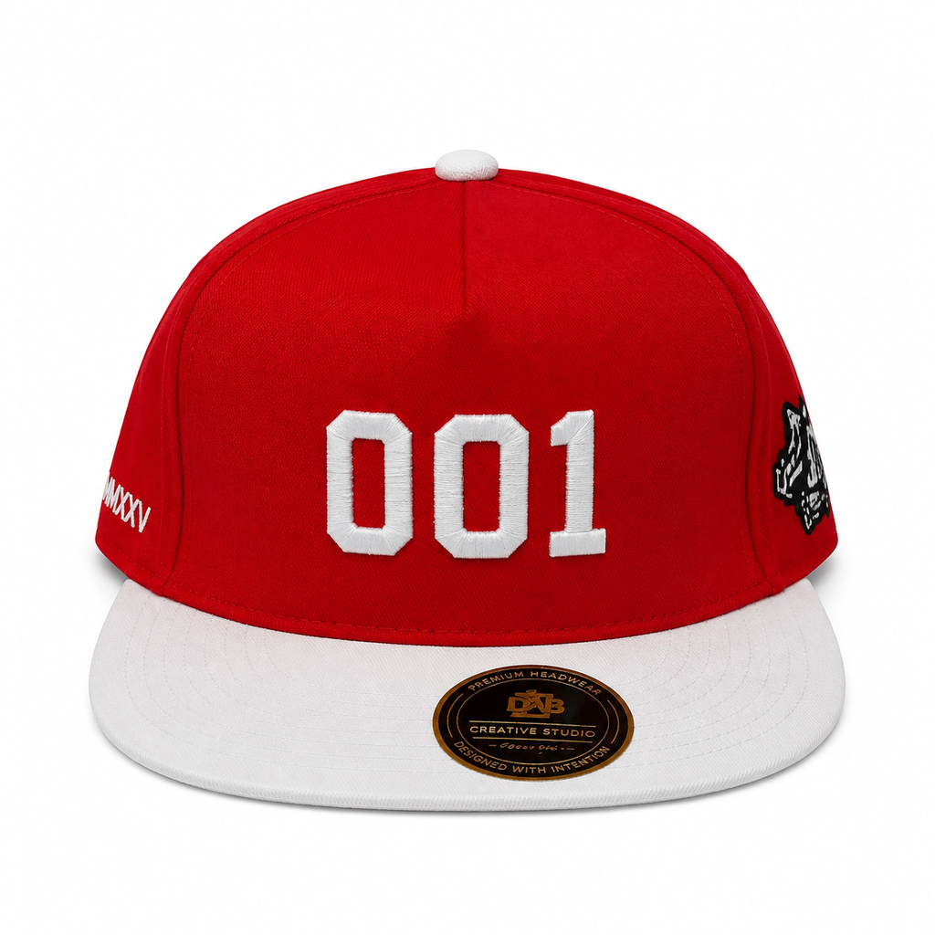 DAB 001 Legacy Cap - Red/White