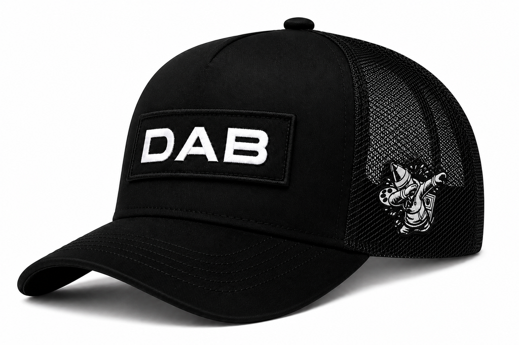 DAB Signature Trucker Cap – Black