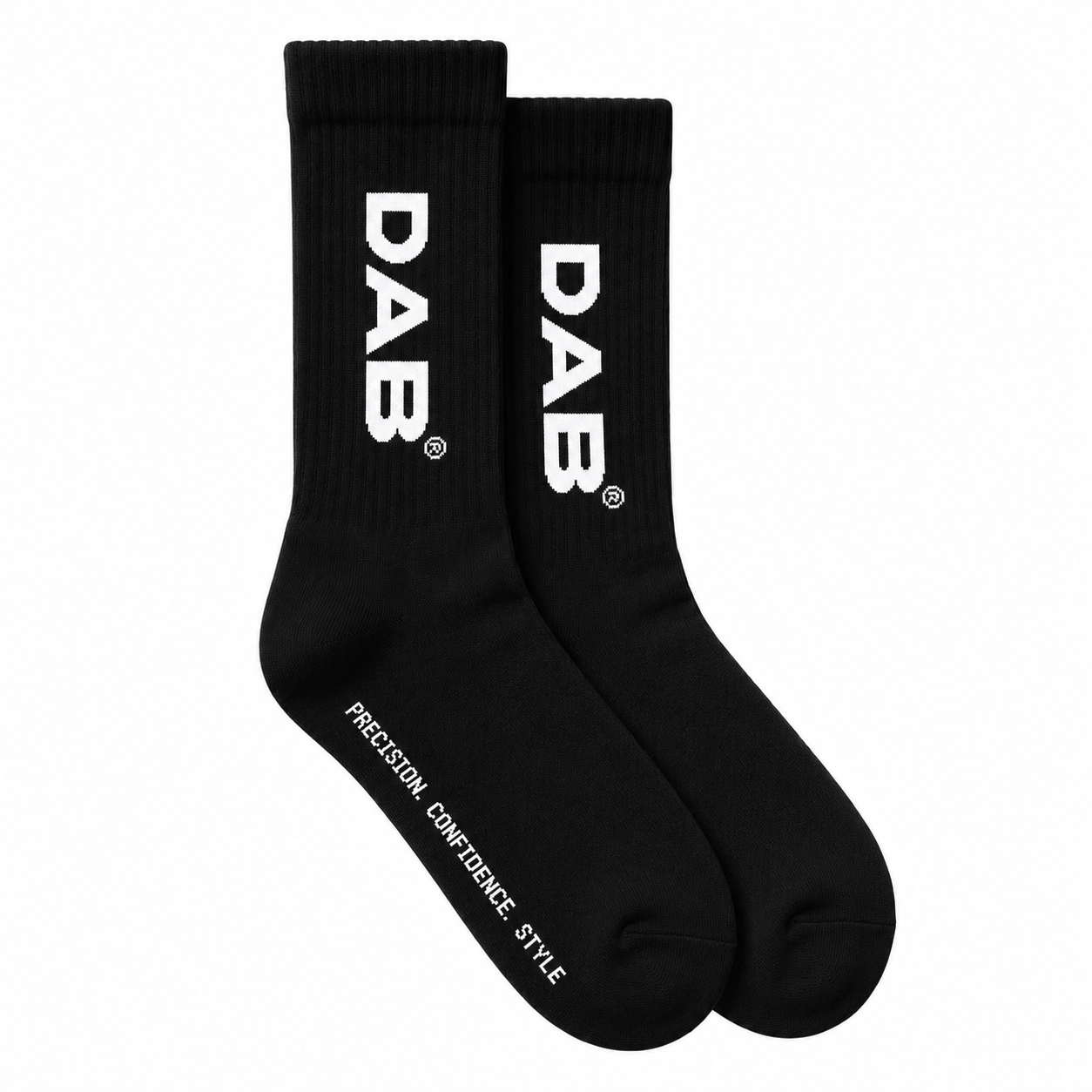 DAB Core Crew Socks – Black (3 Pack)