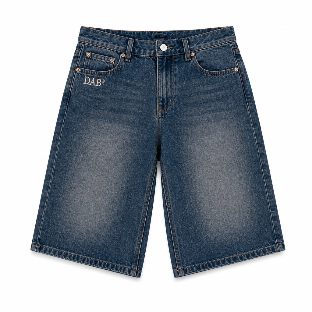 DAB Heritage Denim Shorts – Vintage Blue