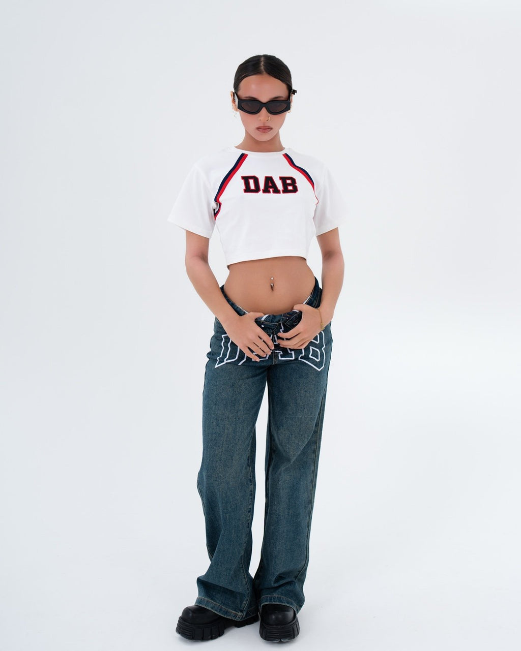 DAB London Heritage Crop Tee — Pre-Order