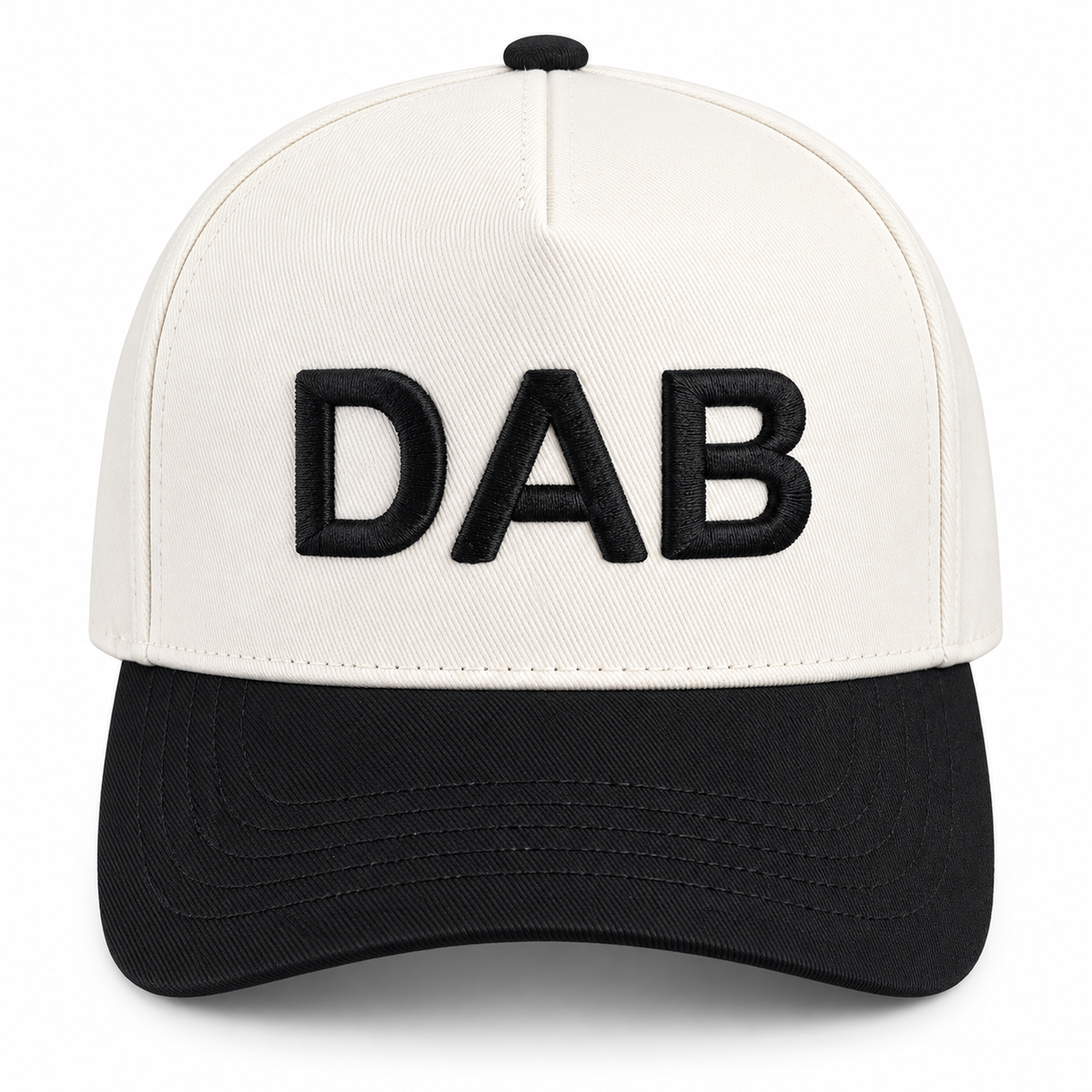 DAB Classic Split Cap – Black