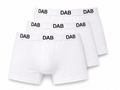 DAB Core Boxer – White (3 Pack)