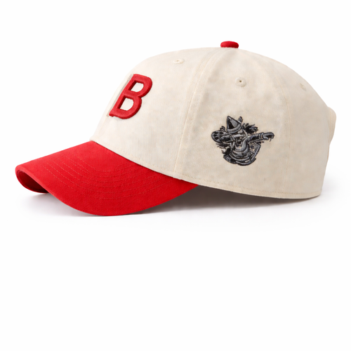 DAB Classic Split Cap – Red