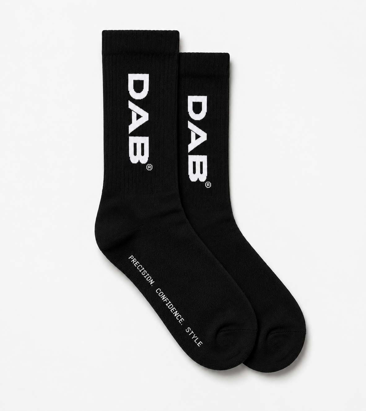DAB Core Crew Socks – Black (3 Pack)