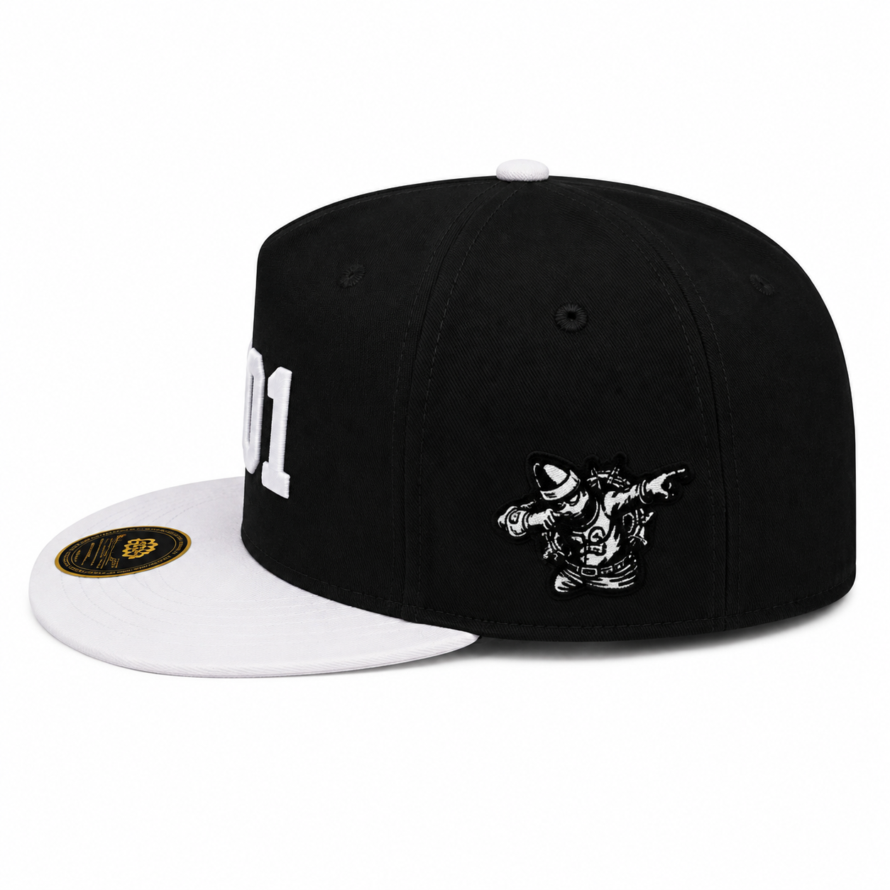 DAB 001 Legacy Cap - Black/White