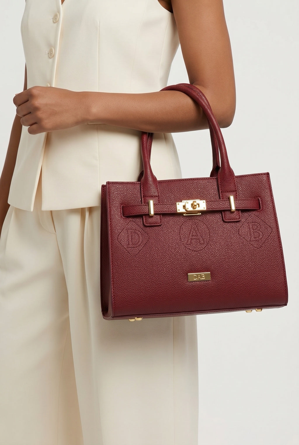 DAB Verona Genuine Leather Handbag