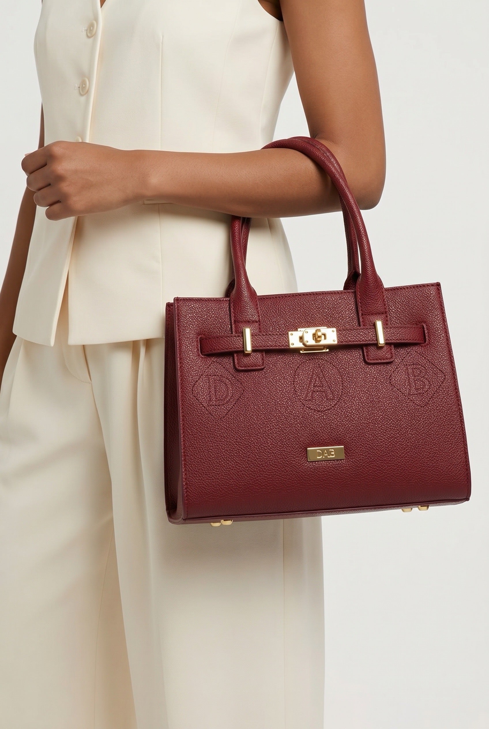 DAB Verona Genuine Leather Handbag